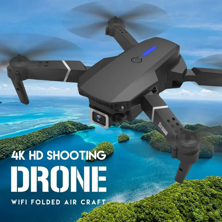 Drone E88 Pro 4K Foldable Helicopter