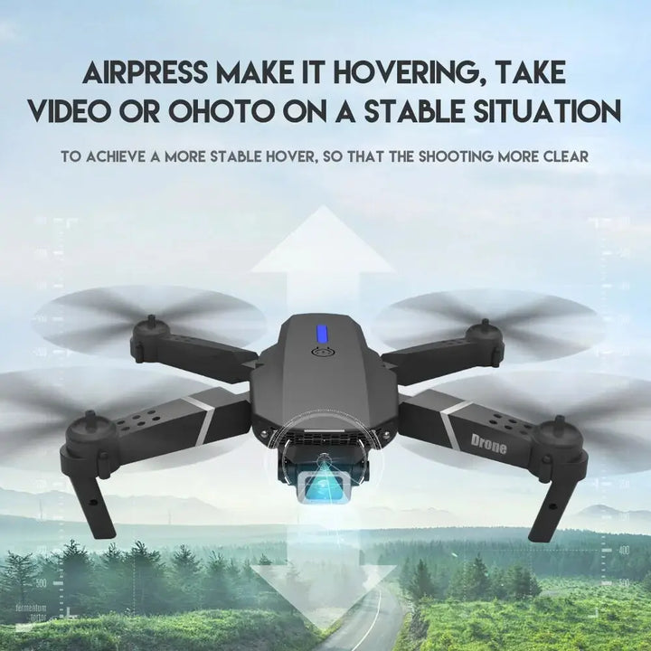 Drone E88 Pro 4K Foldable Helicopter