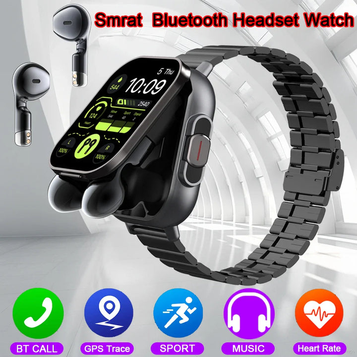 Smartwatch 2 in 1 With Earphone