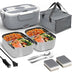 Electric lunch box for heating food + 2 sources