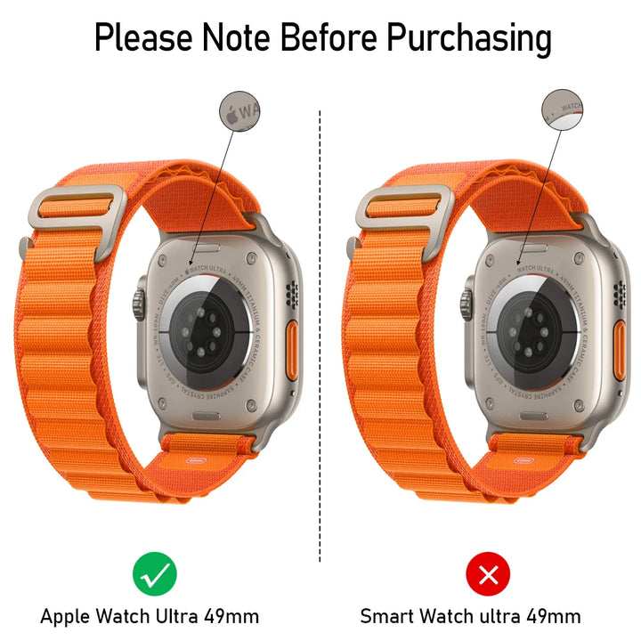 Glas + Hülle für Apple Watch Series 7/8/9 Ultra/Ultra2